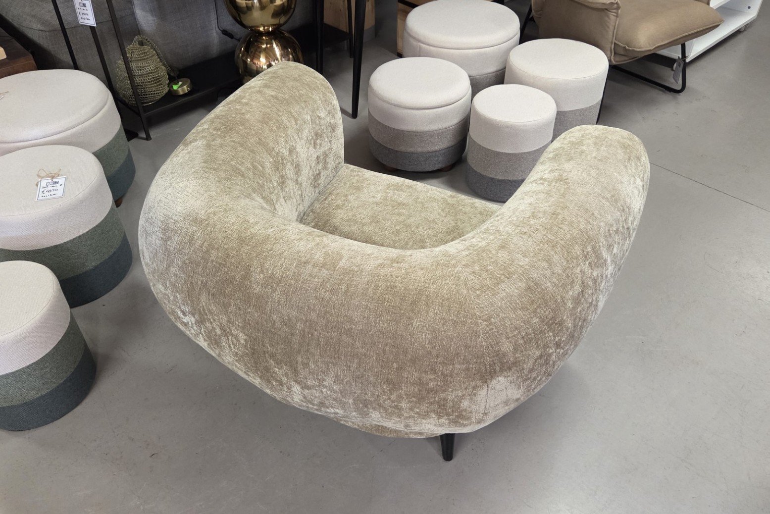 Fauteuil Elefan Cream PTMD - Afbeelding 2