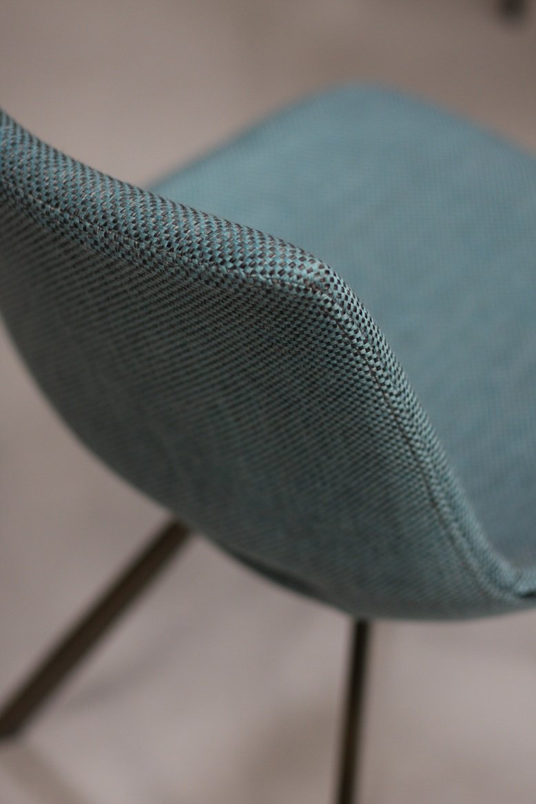 Eetkamerstoel Sophie stof blauw - Afbeelding 5