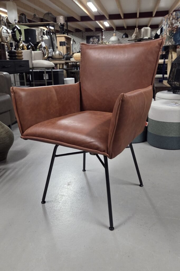 Eetkamerstoel Sanne Jess Design spinback (Bonanza British Tan)