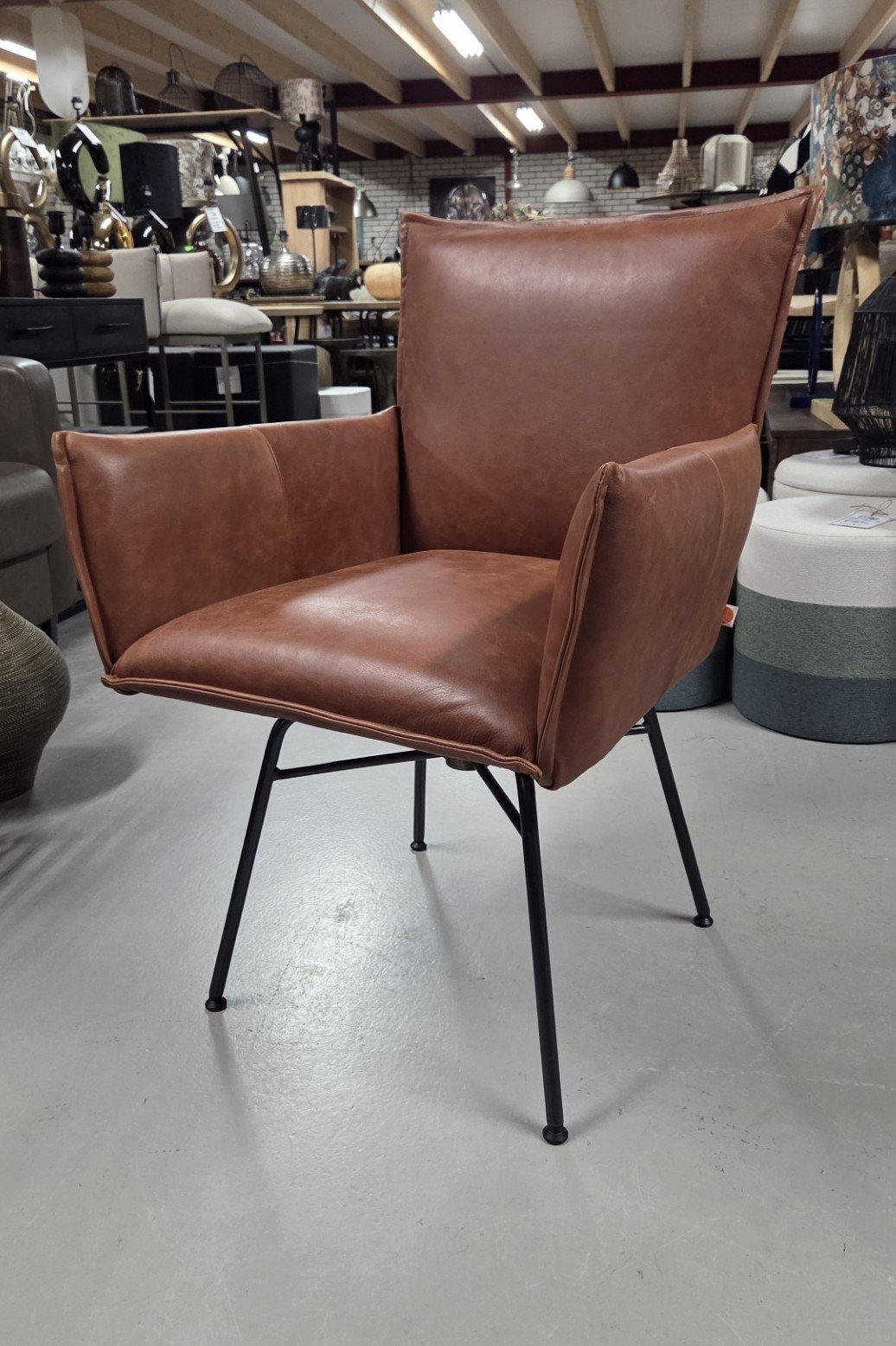 Eetkamerstoel Sanne Jess Design spinback (Bonanza British Tan)