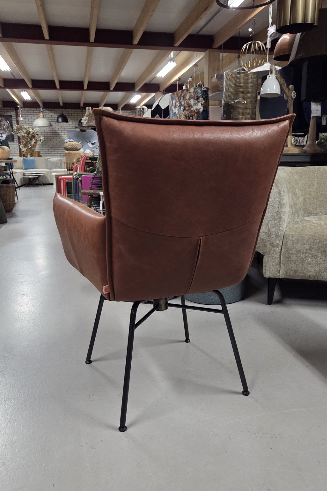Eetkamerstoel Sanne Jess Design spinback (Bonanza British Tan) - Afbeelding 4