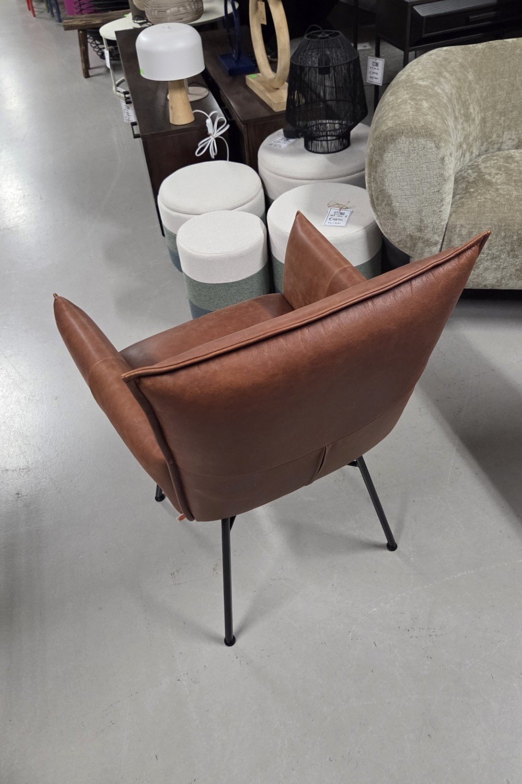 Eetkamerstoel Sanne Jess Design spinback (Bonanza British Tan) - Afbeelding 2