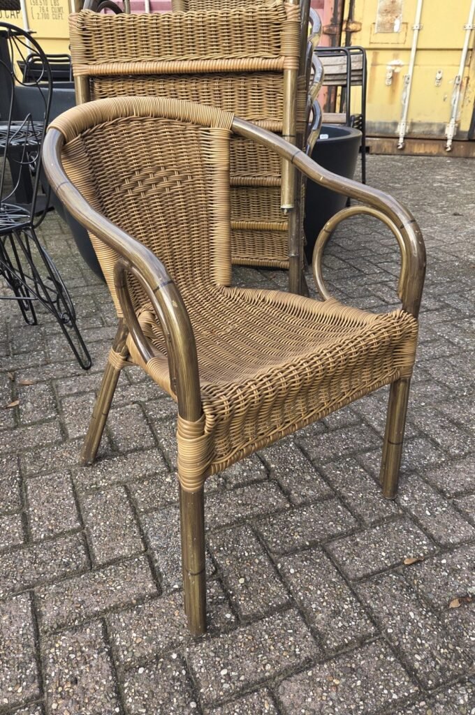 Terrasstoel rotanlook